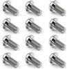 Topteng 12X Titan-color Ti M5x10mm Screws Torx T25 Head Disc Brake Rotor Bolts Y0 T9