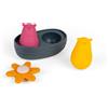 Bigjigs Toys Set da bagno sensoriale, 4 pezzi, animali galleggianti con orsi com