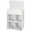 Italbaby Bagnetto fasciatoio evolutivo 3 moduli componibili (70x45x94,5cm) DOMINO Bianco