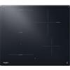 Whirlpool Piano cottura induzione 4 zone 6 SENSO WTX6014DCF Black (60cm)