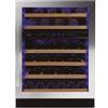 Pando Cantinetta incasso 41 bottiglie PVZB 60 41 XR Inox classe F (L60cm)