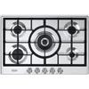 De Longhi Piano cottura gas 5 zone LIFE Nsl 575 X Inox (75cm)