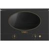 Smeg Microonde incasso ( (22Lt) ) COLONIALE MP822NAO Antracite (60cm) 850W