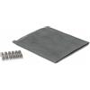 Windhager pozzo Luce di Caso in Fibra di Vetro, 60 x 135 cm, Colore: Grigio