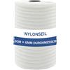 NQ Corda di nylon 30 m x 6 mm di diametro (bianco)