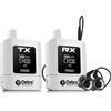 D Debra Debra ST-Mini Sistema IEM Professionale - Trasmissione Wireless 2.4G a