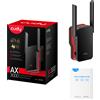CUDY Range Extender RE3000 AX3000 WIFI 6 1024-QAM ripetitore Mesh porta ethernet