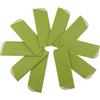 10 pezzi Slip in Eyeglass Pouch Eyewear Sleeve Occhiali Protector Green