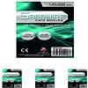 Red Glove - 100 Sleeves Sapphire Azure 45x68 SPAZURE, Pacco da 4