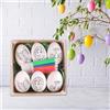 Uova Di Pasqua Cartoon Verniciabili Per Accessori Fotografici Cestini Pasquali
