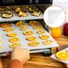 White Silicone Dehydrator Trays Nonstick Reusable Mats for Food and Fruit Drying