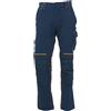 UPOWER PANTALONE DA LAVORO 'ATOM' M - colore blu - UPOWER