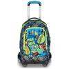 Seven Zaino Scuola Seven Trolley JACK-8WD SJ Gang Soft Pouch Boy Ragazzi Cartella