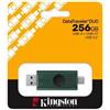 Kingston Chiavetta USB Kingston Pendrive 256GB Dtdeg2/256gb USB-A+usb-c 3.2 Nero/verde