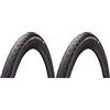 Continental Grand Prix 4-Season pieghevole Pneumatico Nero 28 700x32C 32-622 (Confezione da 2)