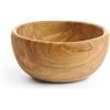 HENDI Ciotola bowl tazza contenitore, per snacks, colazione, olive, nacho, cereali, salse, pane, per cucina, decorativo, ø175x(H)65mm, in legno di oliva