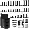 Maozhren Kit di viti per montaggio TV universale, include viti M4 M5 M6 M8, rondelle, per Samsung TCL Hisense, LG, Vizio, Onn, Sony, Toshiba, Insignia, Westinghouse, kit di montaggio con supporto per