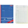 Herlitz 888529 - Quaderno per conti, formato A5, 2 x 40 fogli, 10 pezzi