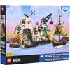 Just Play LEGO Icons El Dorado Puzzle, Scena dei Pirati LEGO, Puzzle da collezione | 1000 pezzi, 68 x 50 cm, Poster by Just Play