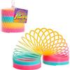 Slinky Just Play The Walking Spring Toy, Rainbow Giant L'Originale Molla ambulante, Slinky Gigante Arcobaleno in plastica, Giocattoli per Bambini dai 5 Anni, Multicolore, 886144031700