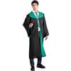 Ciao- Mantello Tunica Serpeverde Slytherin Deluxe Originale Harry Potter (Taglia Unica Adulto) con Stemma Ricamato e Cravatta