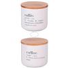 Villa d'Este Home Tivoli 1996 Barattolo caffè 500 ml in ceramica, coperchio in bambù, Victionary