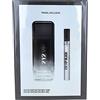 CAROLINA HERRERA 212 Vip Black Travel Set For Men Eau, per una scia personale