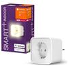 LEDVANCE Presa intelligente con tecnologia ZigBee e luce notturna integrata per l'integrazione di dispositivi convenzionali nella casa intelligente, SMART+ NIGHTLIGHT PLUG, confezione da 4