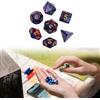 7 Pezzi Dadi In Acrilico Giocattoli Per Feste D4 D8 D10 D12 D20 Per Giochi Di