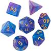 7 Pezzi Dadi In Acrilico Giocattoli Per Feste D4 D8 D10 D12 D20 Per MTG RPG
