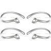 NICKSTON Nuovo 4pcs ( C-Mt ) Earloops Placcate Set per Plantronics Voyager 3200 3240 E