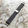 NICKSTON Argento Colore Milanese Fascia Cinturino per Garmin Darth Vader & D2 Air X15