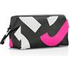 reisenthel WC3069 travelcosmetic klassicher Kulturbeutel aus hochwertigem Polyesterergewebe in der Farbe Signature Bold Pink mit 4 Liter Volumen - Stabil und komfortabel