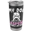 Cute Aspen Dog Name Nome cane Aspen personalizzato My Dog Thinks Im Cool Bicchiere termico in acciaio inox doppia parete