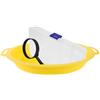 Plastic Soil Sieve Sifter Set Durable Mesh Pan for Kitchen Sand Gravel Filtering