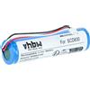 vhbw Batteria sostituisce Philips NTA3459-4, NTA3460-4 2600mAh 3,7V