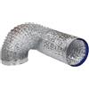 Tubo di Scarico Telescopico Alluminio 80 100 110 150 200mm per Ventilazio