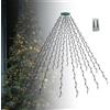 Luci Per Albero Di Natale Con Telecomando Ad Anello Per Decorazioni Da Giardino
