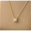 Collana Oro 18K 750 Con Diamante Laboratorio 0,30 Ct F-VS1 DS3001.20