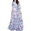 YUMI KIM Abito Maxi Amazing Grace Stone Woodstock DR3298m/258 XS NWT