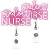 2 Pcs Clip Per Badge Infermieri Porta Da Infermiera Carte Scomparsa