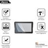dipos 2x Pellicola Protettiva per Carpuride W702BS Pro 7 Pollici Protezione opaco Vetr
