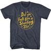Train Drops Of Jupiter Lyrics T-Shirt Maniche Corte Heather Navy S-5XL