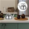Silver Stainless Steel Tea Pot with Filter Practical Kitchen Water Kettle