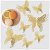 48pcs 3D Muro Farfalla Decorazione 4 Stili 3 Misura Insect Motivo Per Casa Nuovo