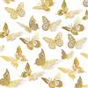 48pcs 3D Muro Farfalla Decorazione 4 Stili 3 Misura Insect Motivo Per Casa Nuovo