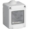 Vimar 0R14902 Contenitore da parete Serie protetta e stagna IP55, 2 moduli Eikon