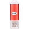 No 1X(Usb Memoria 2,0 Flash Memory Stick Pen Drive Colore: Rosso Capacità: 5127237