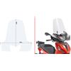 GIVI PARABREZZA GIVI PIAGGIO BEVERLY 300 HPE 2021 CON ATTACCHI 5616A+A5616A