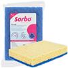 Sorbo Elliott - Sorbo Lavatory Spugna, Viscosa, Multicolore, 15.4 x 9.7 x 2.9 cm